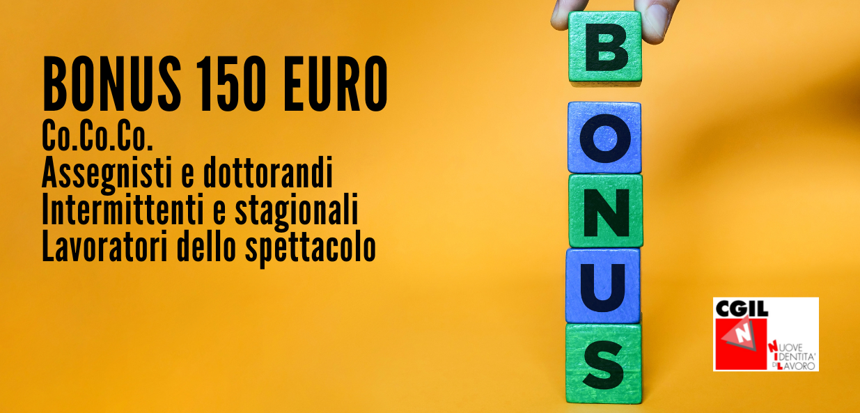 Bonus 150 euro