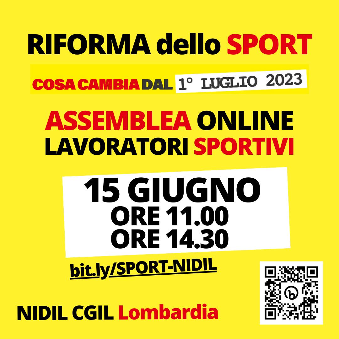 Assemblea sportivi 15 giugno