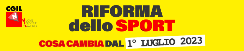 Riforma dello sporto 2023